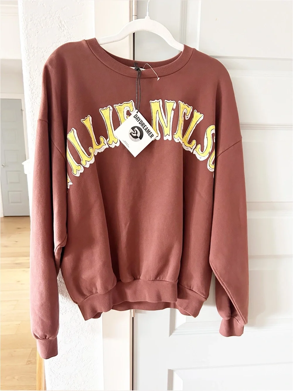 NWT Daydreamer Willie Nelson Pullover Sweatshirt Free People - Picture 5 of 7